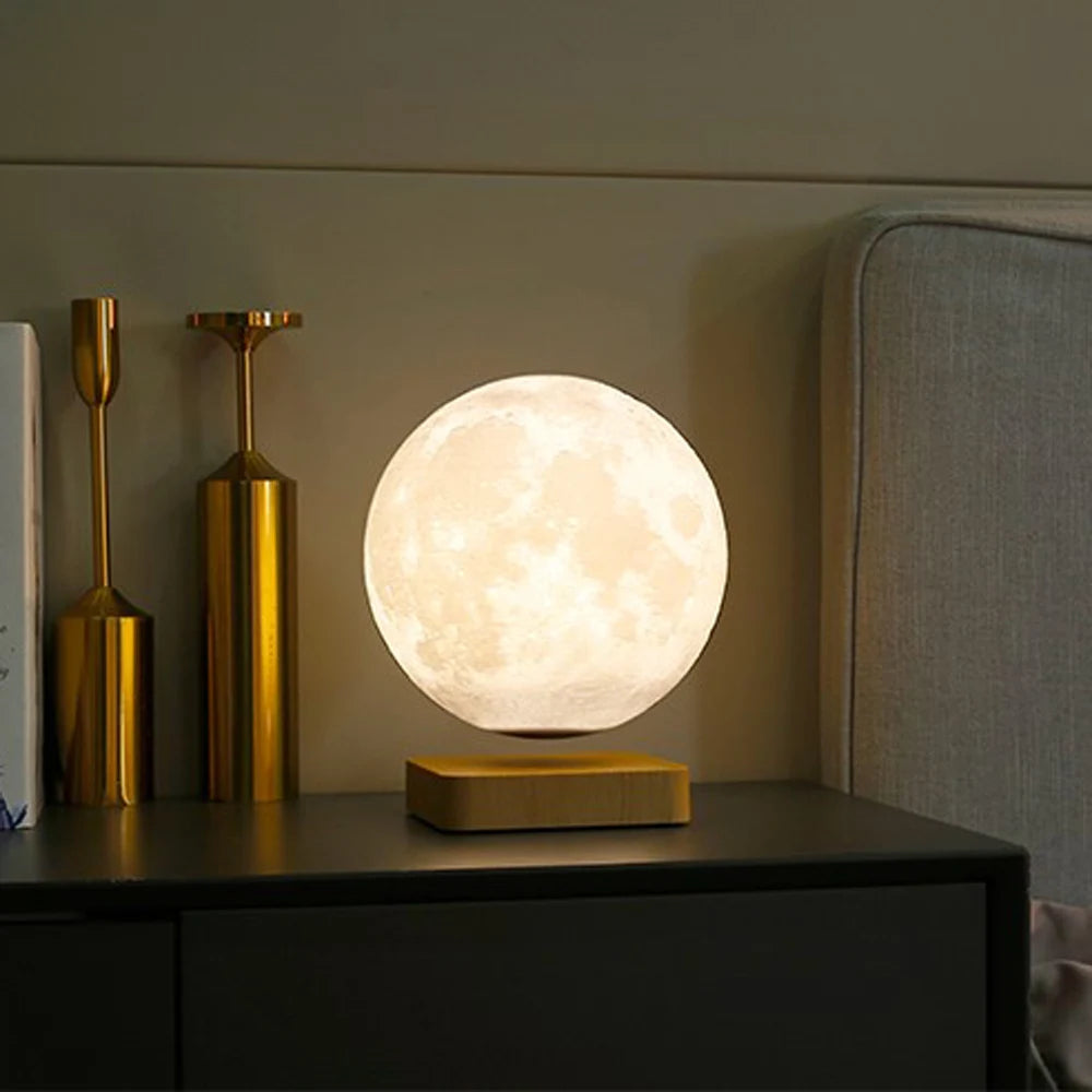 Levitating Moon Lamp